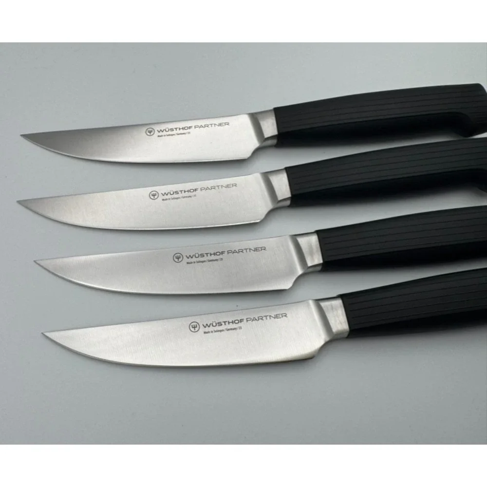 Wusthof Partner 4pc Steak Knife Set Straight Edge